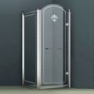 Душевой уголок Cezares RETRO-AH-1-90/100-PP-Cr-L(-R)