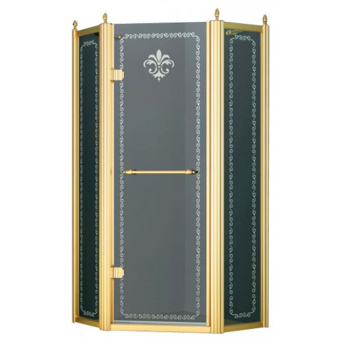 Душевой уголок Cezares RETRO-P-1-90-PP-Br-L(-R)
