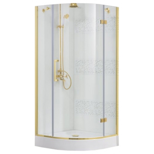 Душевой уголок Cezares MAGIC-R-1-90-C-Cr-R