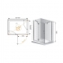 Душевой уголок Cezares MAGIC-AH-1-120/80-C-Cr-R