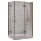 Душевой уголок Cezares MAGIC-AH-2-120/100-C-Br(-G)-R