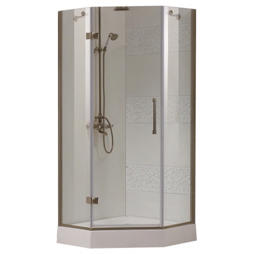 Душевой уголок Cezares MAGIC-P-1-90-C-Br-L