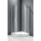 Душевой уголок Cezares CRYSTAL-R-1-90-C-Cr-R