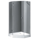 Душевой уголок Cezares CRYSTAL-P-1-90-C-Cr-L