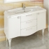 COMFORTY Тумба-умывальник Монако-120 белая с раковиной COMFORTY 3312