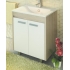 COMFORTY Тумба-умывальник Тулуза-75 сосна лоредо с раковиной Quadro 75
