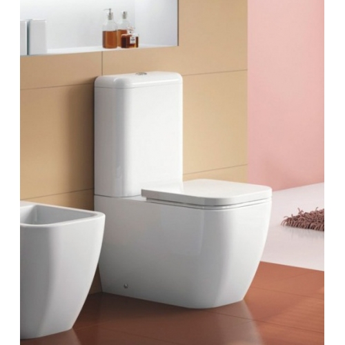 Унитаз напольный с сиденьем микролифт BelBagno ALPINA BB10100CP