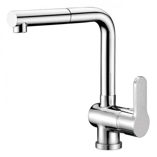 Смеситель для кухни с выдвижным душем BelBagno TANARO TAN-LADM-CRM
