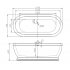 BelBagno Акриловая ванна 1760х790х600 BB03