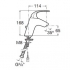 Roca 5A3068C00 смеситель M2-N для раковины Roca 5A3068C00 смеситель M2-N для раковины
