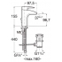 Roca 5A3150C00 смеситель Thesis для раковины