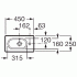 Roca 327248000 Раковина Meridian белая 45x25 см Roca 327248000 Раковина Meridian белая 45x25 см