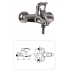 Смеситель для ванны Iddis Carlow CQ23068CK