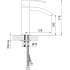 Смеситель для умывальника Iddis Perfection CA16160C