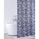 Штора для ванной комнаты Iddis Flower Lace, grey 410P20RI11