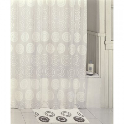 Штора для ванной комнаты Iddis Chequers, white 432P20RI11
