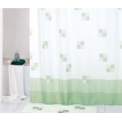 Штора для ванной комнаты Iddis Green Cubes 320P20RI11