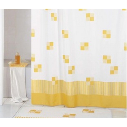 Штора для ванной комнаты Iddis Yellow Cubes 322P20RI11