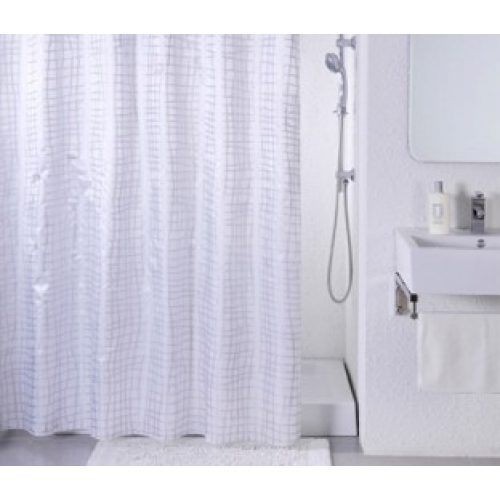 Штора для ванной комнаты Iddis Silver Gauze 341P20RI11
