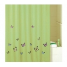 Штора для ванной комнаты Iddis Green Butterfly SCID032P