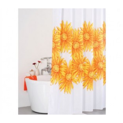 Штора для ванной комнаты Iddis Yellow Blossom SCID092P