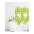 Штора для ванной комнаты Iddis Green Blossom SCID093P