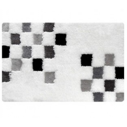 Коврик для ванной комнаты Iddis Grey chessboard MID220A