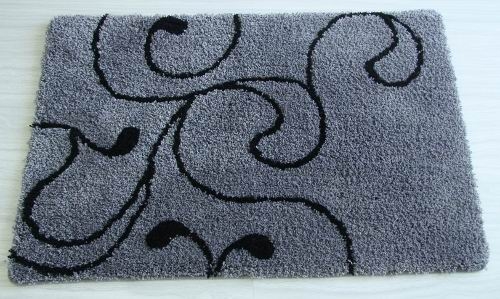 Коврик для ванной комнаты Iddis Flower Lace, grey 410M690I12