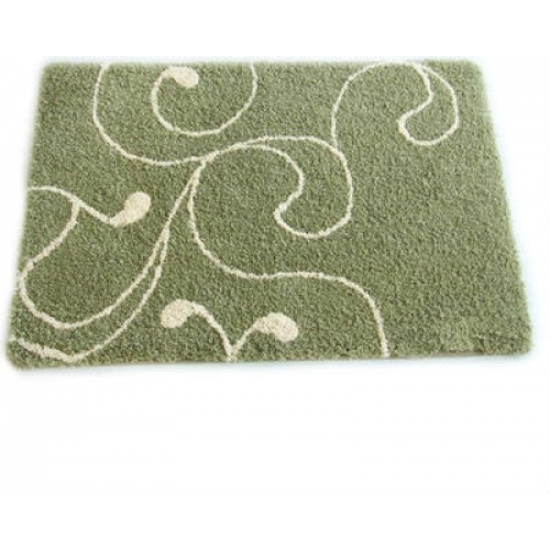 Коврик для ванной комнаты Iddis Flower Lace, green 412M690I12
