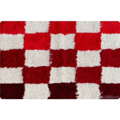 Коврик для ванной комнаты Iddis Purple chessboard MID210М