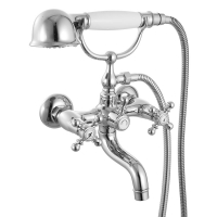 Смеситель для ванны с керамическим дивертором Iddis Sam SAMSB02i02