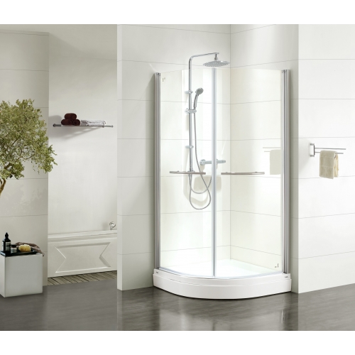 Дверки душевые полукруглые Iddis Mirro M20R099i23 90х90