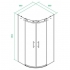 Дверки душевые полукруглые Iddis Renior R20R099i23 90х90