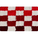 Коврик для ванной комнаты Iddis Purple chessboard MID210M