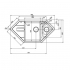 Мойка для кухни Granucryl Iddis Vane G V30W965i87