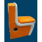 Laguraty унитаз моноблок слив в пол orange 2310А