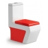 Laguraty унитаз моноблок red, yellow, black 3952 Laguraty унитаз моноблок red, yellow, black 3952
