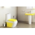Laguraty унитаз моноблок red, yellow, black 3952 Laguraty унитаз моноблок red, yellow, black 3952