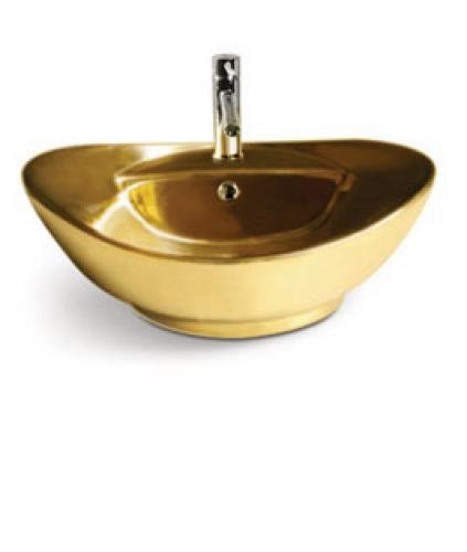 Laguraty раковина blue, gold 3218