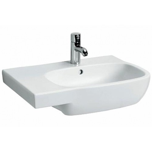 Раковина Sjoss 65 см ассиметричная правая белая IFO 311065110