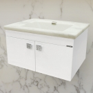 COMFORTY Тумба-умывальник Аликанте-75 П белая с раковиной COMFORTY 004