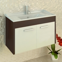 COMFORTY Тумба-умывальник Барселона-70 венге с раковиной COMFORTY XD-F70 COMFORTY Тумба-умывальник Барселона-70 венге с раковиной COMFORTY XD-F70