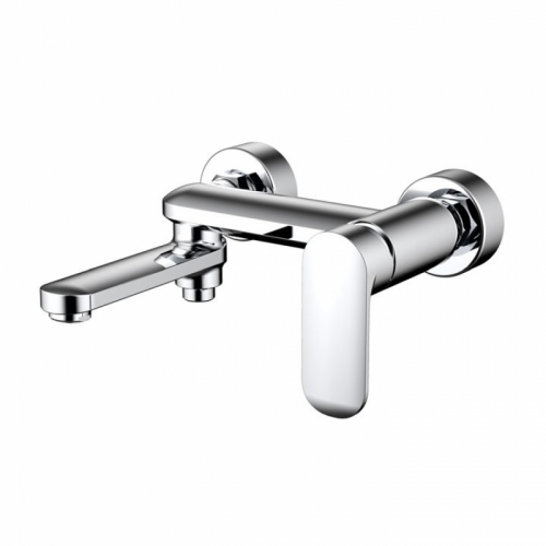 OPAL смеситель для ванны короткий излив Bravat F6125183CP-01-RUS