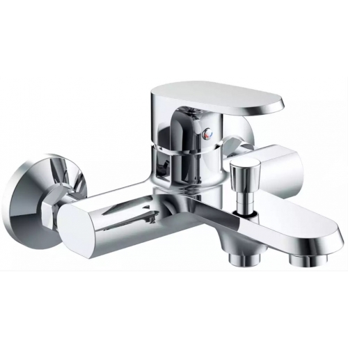 PURE cмеситель для ванны и душа с коротким изливом Bravat 7F6105161C-01