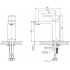RIFFLE смеситель для раковины Bravat F172106C