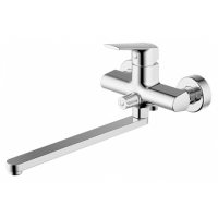 Bravat F6121179CP-01L REAL Смеситель для ванны длинный излив