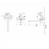 Bravat F6121179CP-01L REAL Смеситель для ванны длинный излив