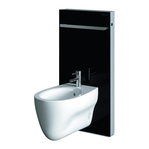 Geberit 131.030.SJ.5 инсталляция MONOLITH для биде (черная)