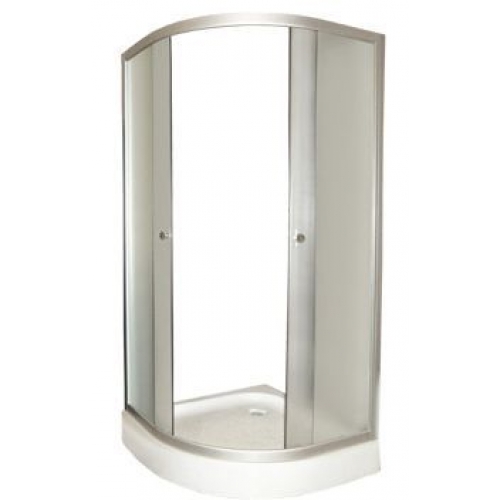 Душевой уголок FARO 8031 с низким поддоном, стекло крезет 200x90x90