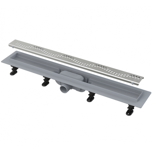 Alcaplast APZ-8-950М Водоотводящий желоб с порогами для перфорированной решетки